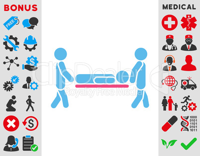 Patient Stretcher Icon