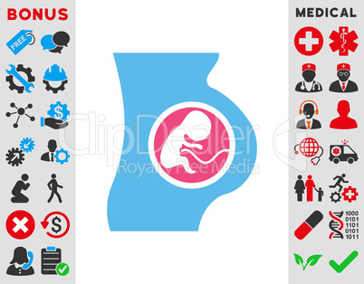 Pregnant Woman Icon