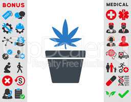 Cannabis Pot Icon