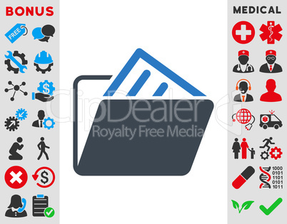 Document Folder Icon Document Folder Icon