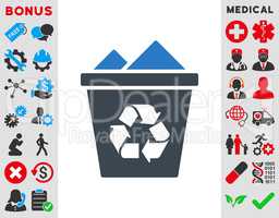 Full Recycle Bin Icon