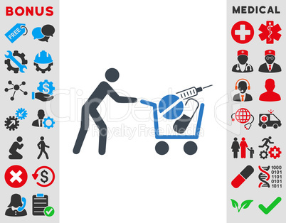 Medical Shopping Icon