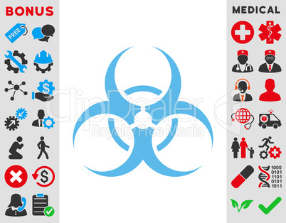 Biohazard Symbol Icon