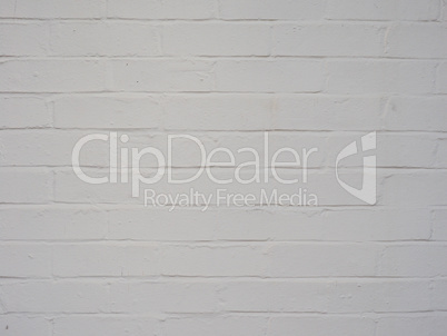 White brick wall background