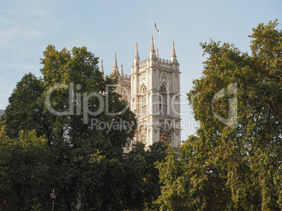 Westminster Abbey in London