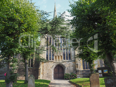 Holy Trinity church in Stratford upon Avon