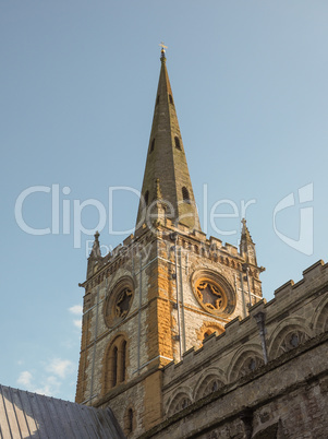 Holy Trinity church in Stratford upon Avon