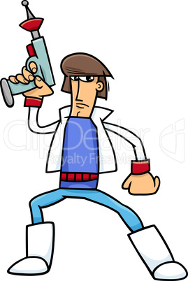 science fiction character cartoon