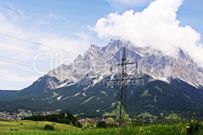 Bergmassiv im Allgaeu