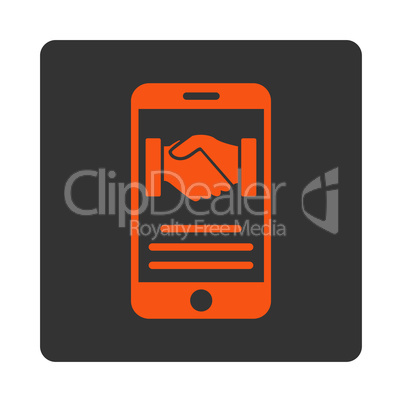 Mobile Agreement Flat Icon