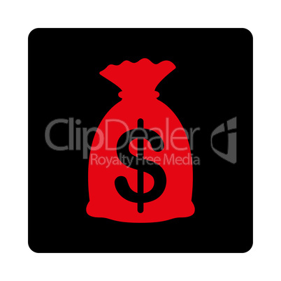 Money Bag Flat Icon