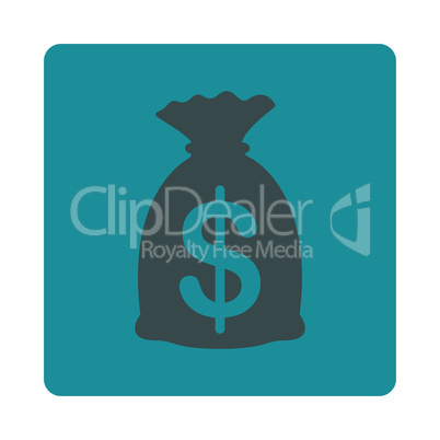 Money Bag Flat Icon