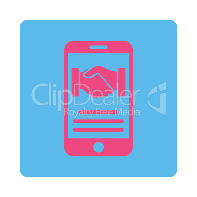 Mobile Agreement Flat Icon