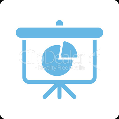 bg-Black Bicolor Blue-White--pie chart demonstration.eps