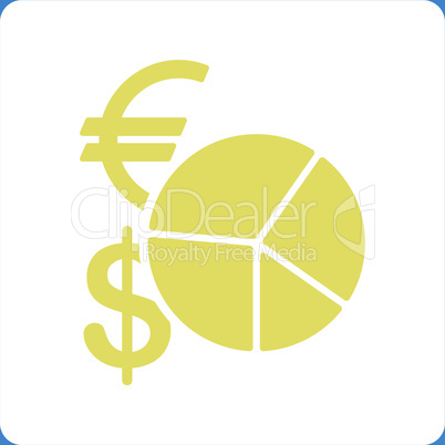 bg-Blue Bicolor Yellow-White--currency pie chart.eps