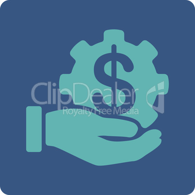 BiColor Cyan-Blue--payment service.eps