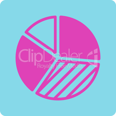 BiColor Pink-Blue--pie chart.eps