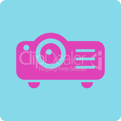 BiColor Pink-Blue--projector.eps