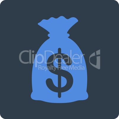 BiColor Smooth Blue--money bag.eps