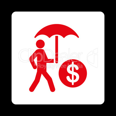 Financial insurance Flat Icon