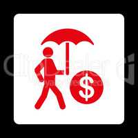 Financial insurance Flat Icon