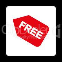 Free sticker Flat Icon