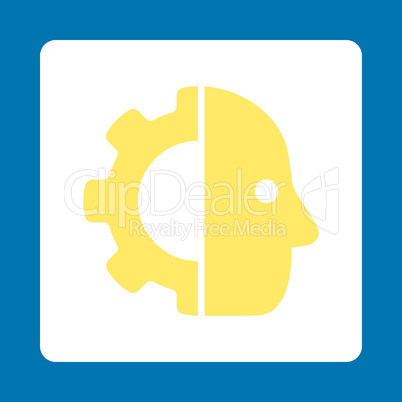 Cyborg Flat Icon