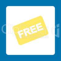 Free card Flat Icon