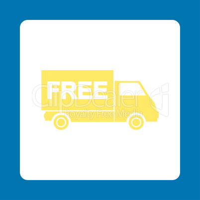 Free shipment Flat Icon