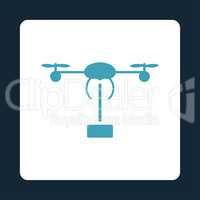Copter shipment Flat Icon