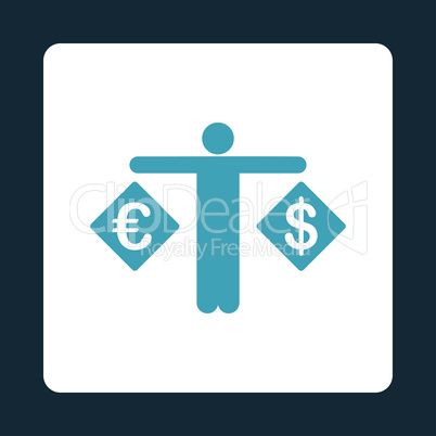 Currency compare Flat Icon