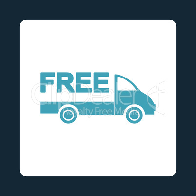 Free delivery Flat Icon