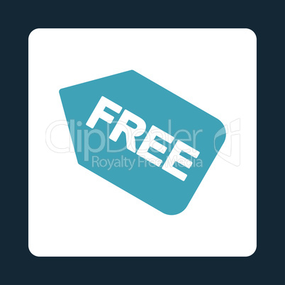 Free sticker Flat Icon