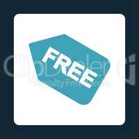 Free sticker Flat Icon