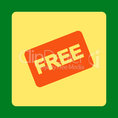 Free card Flat Icon