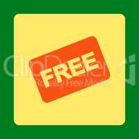 Free card Flat Icon