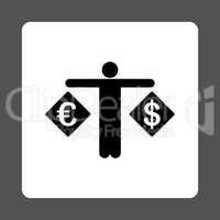 Currency compare Flat Icon