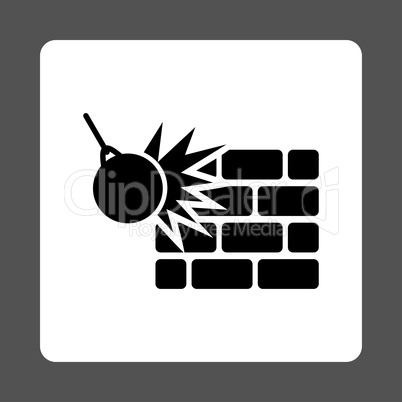 Destruction Flat Icon