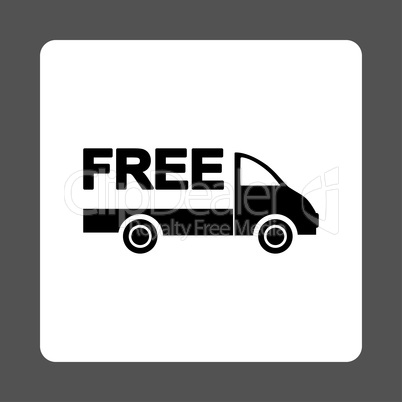 Free delivery Flat Icon