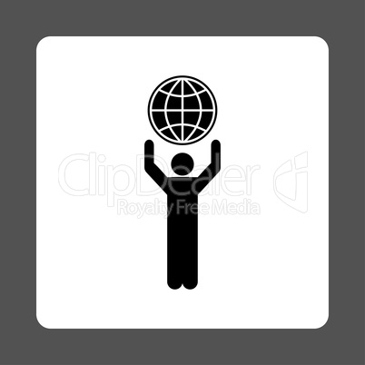 Globalist Flat Icon