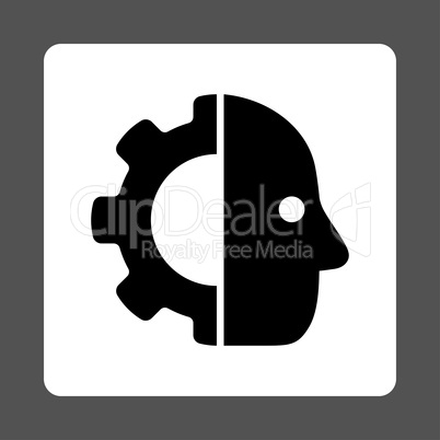 Cyborg Flat Icon