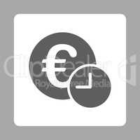 Euro credit Flat Icon