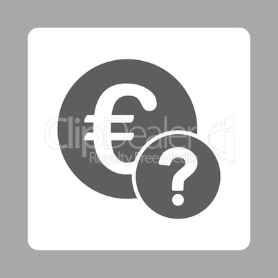 Euro status Flat Icon