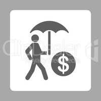 Financial insurance Flat Icon