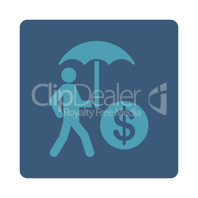 Financial insurance Flat Icon