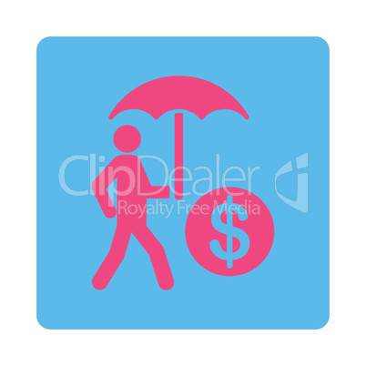 Financial insurance Flat Icon