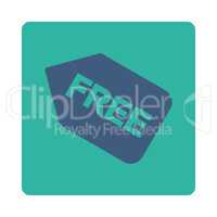 Free sticker Flat Icon