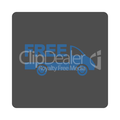 Free delivery Flat Icon