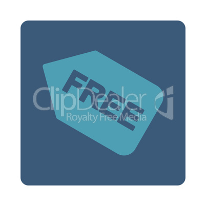 Free sticker Flat Icon