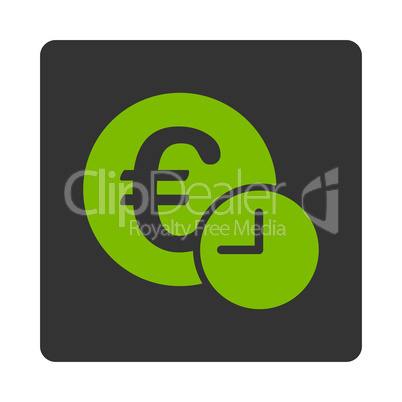 Euro credit Flat Icon